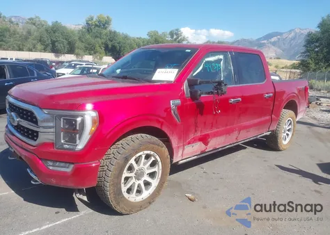 2022 Ford F-150 Platinum from USA, damaged, VIN 1FTFW1ED0NFC17143